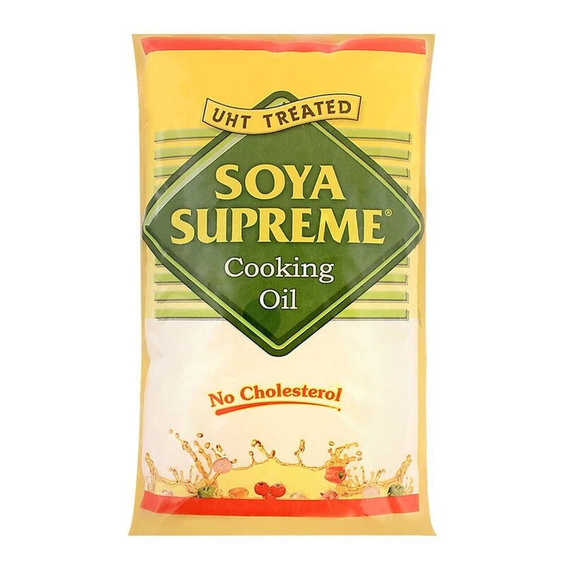 Soya Supreme Cooking Oil Poly Bag 1Ltr
