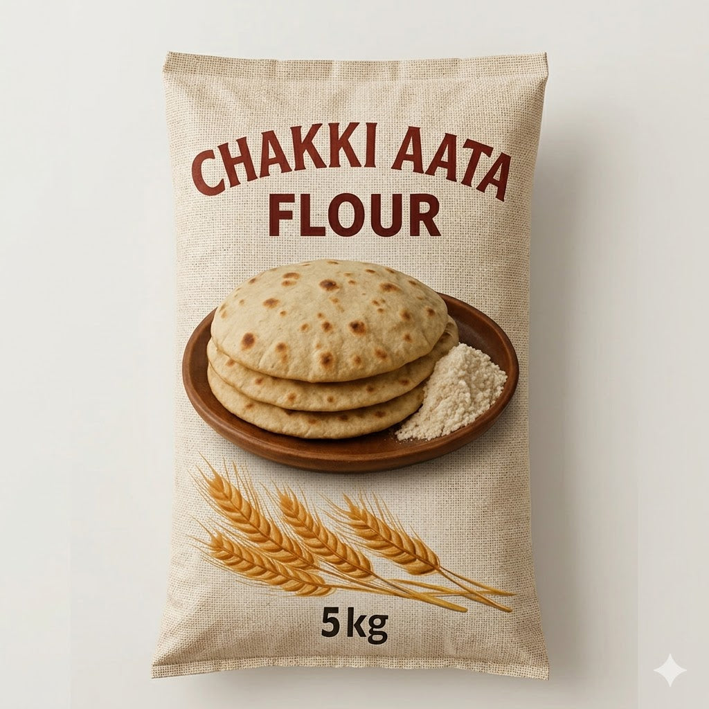 Chakki Aata 5 Kg Bag