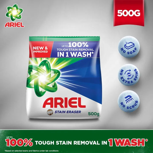 Ariel Detergent Powder Original 500g